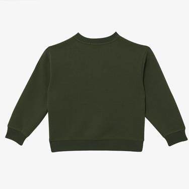  Calvin Klein Gradient Logo Çocuk Yeşil Sweatshirt