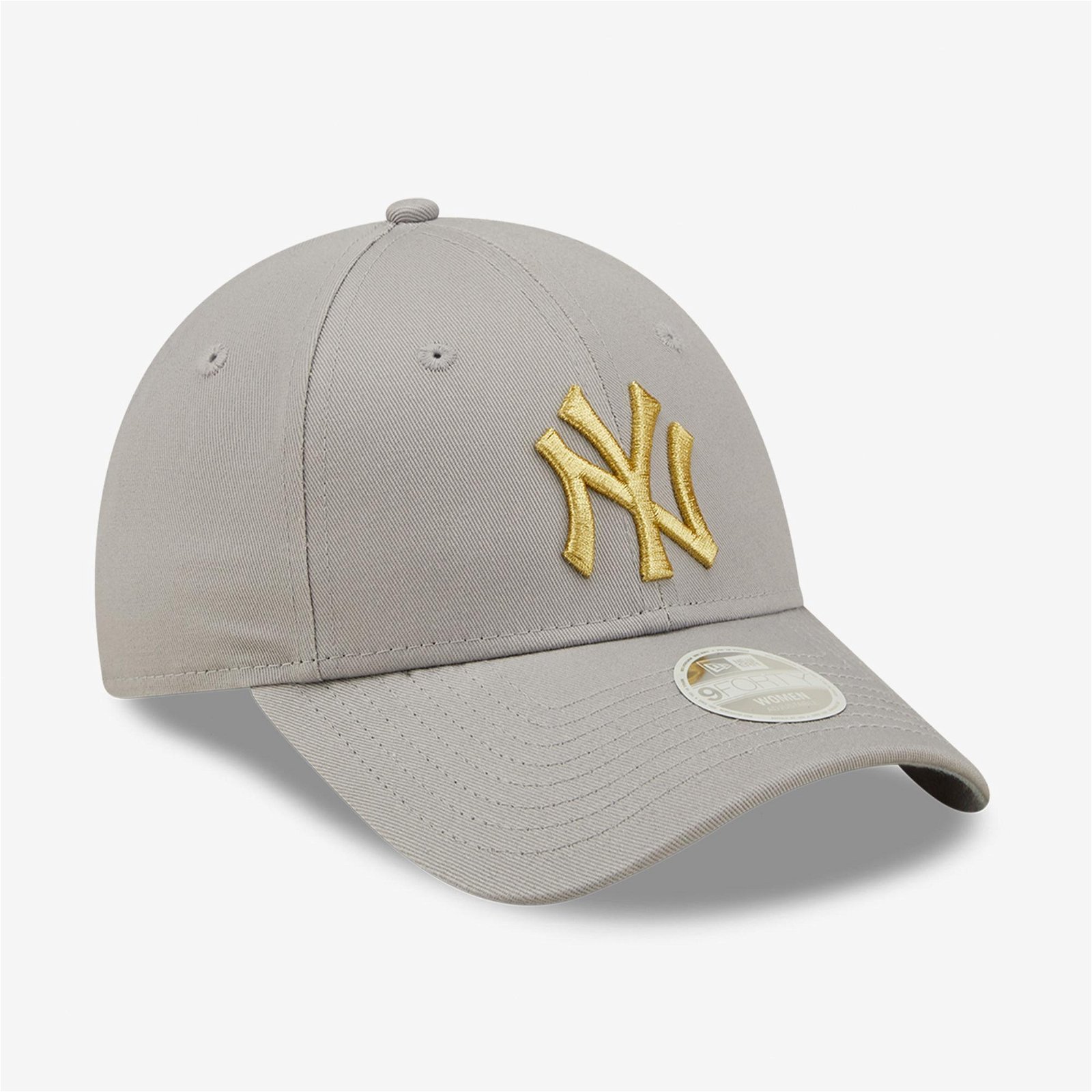 New Era New York Yankees Metallic Logo Unisex Gri Şapka