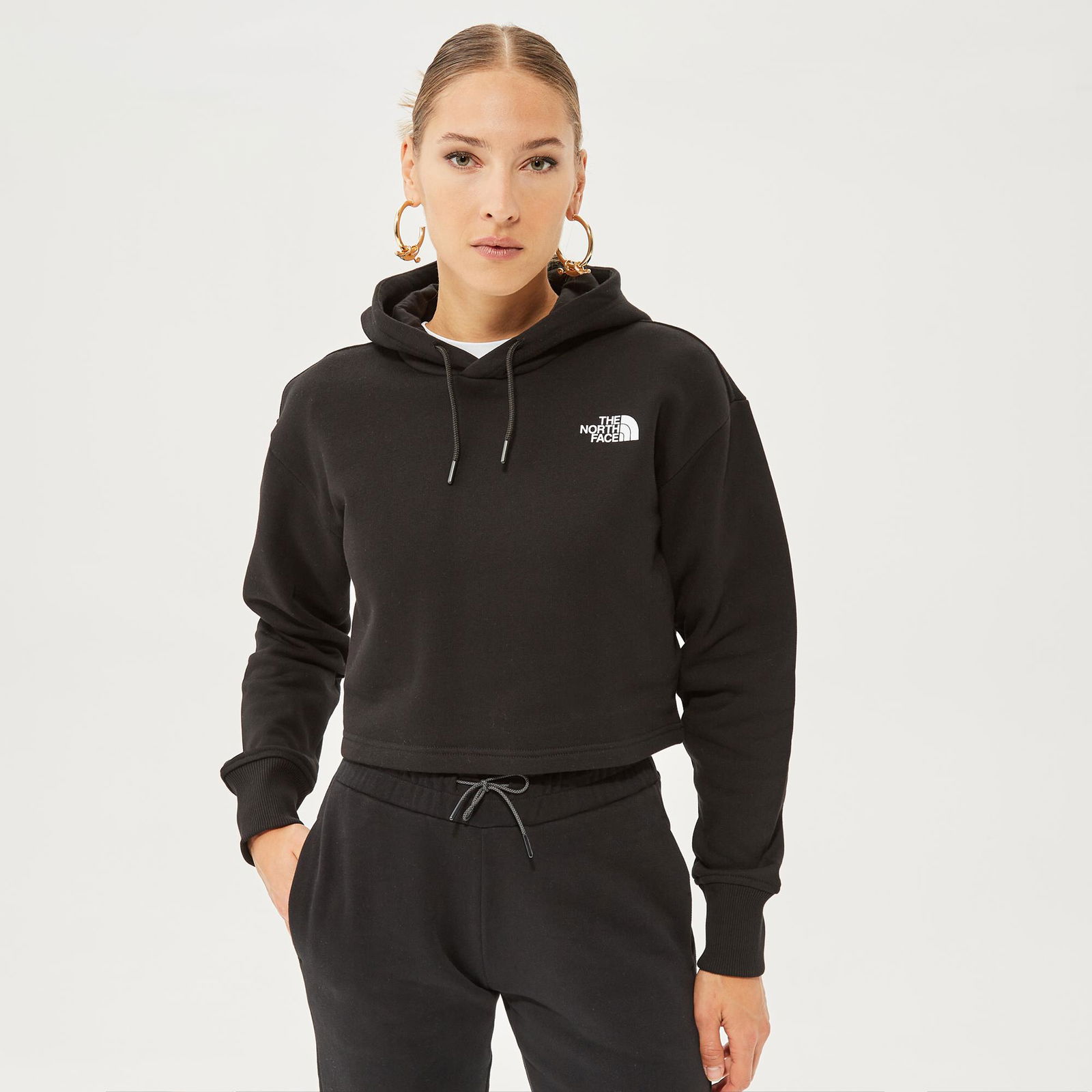 The North Face Coordinates Kadın Siyah Hoodie