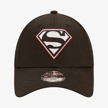  New Era Superman League Essential 940 Çocuk Siyah Şapka