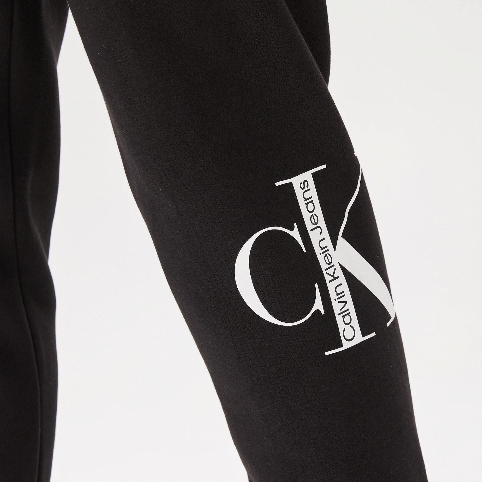Calvin Klein Institutional Hwk Erkek Siyah Eşofman Altı