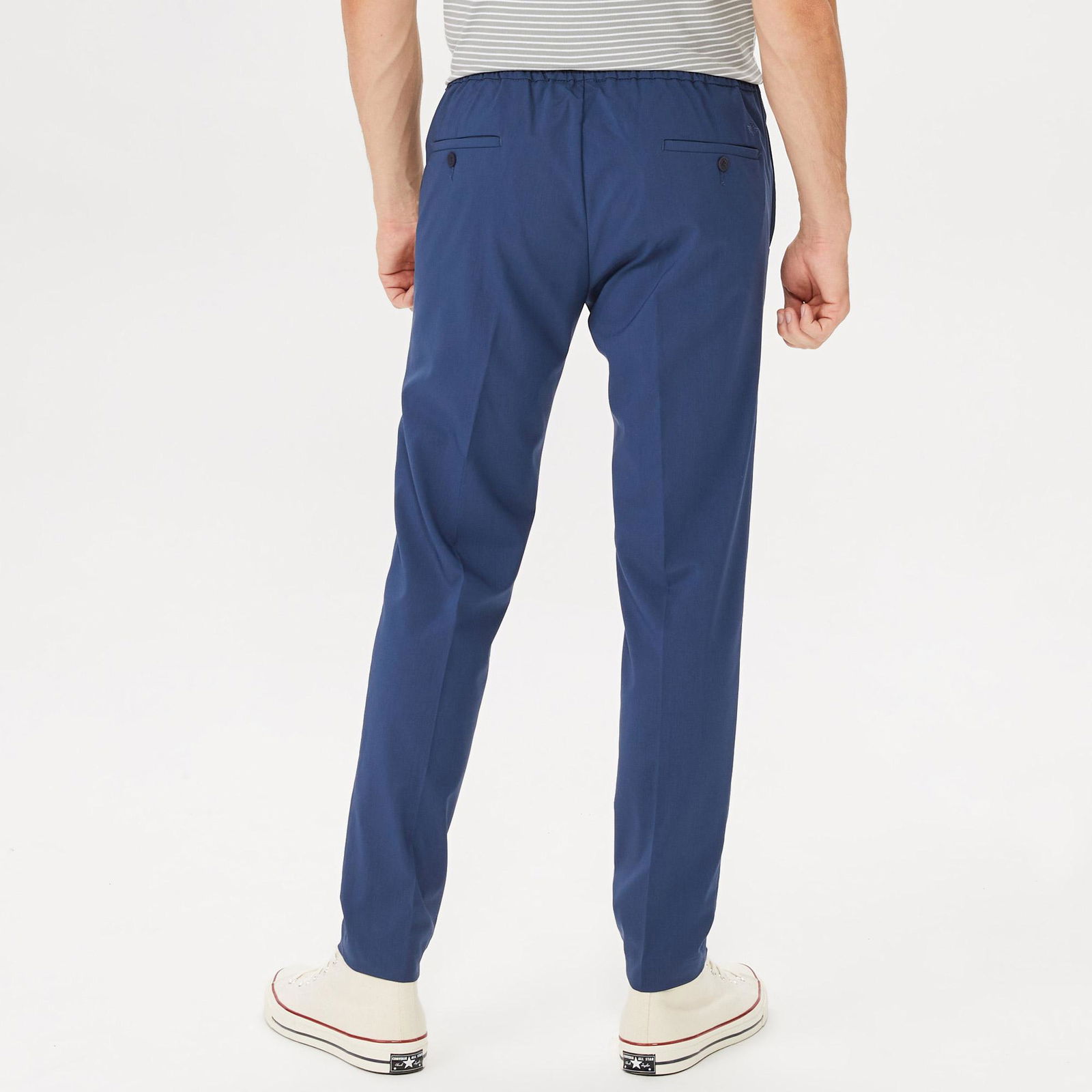 DOCKERS Pull On Jogger Erkek Mavi Pantolon