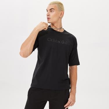 Calvin Klein Lacquer Modern Comfort Erkek Siyah T-Shirt