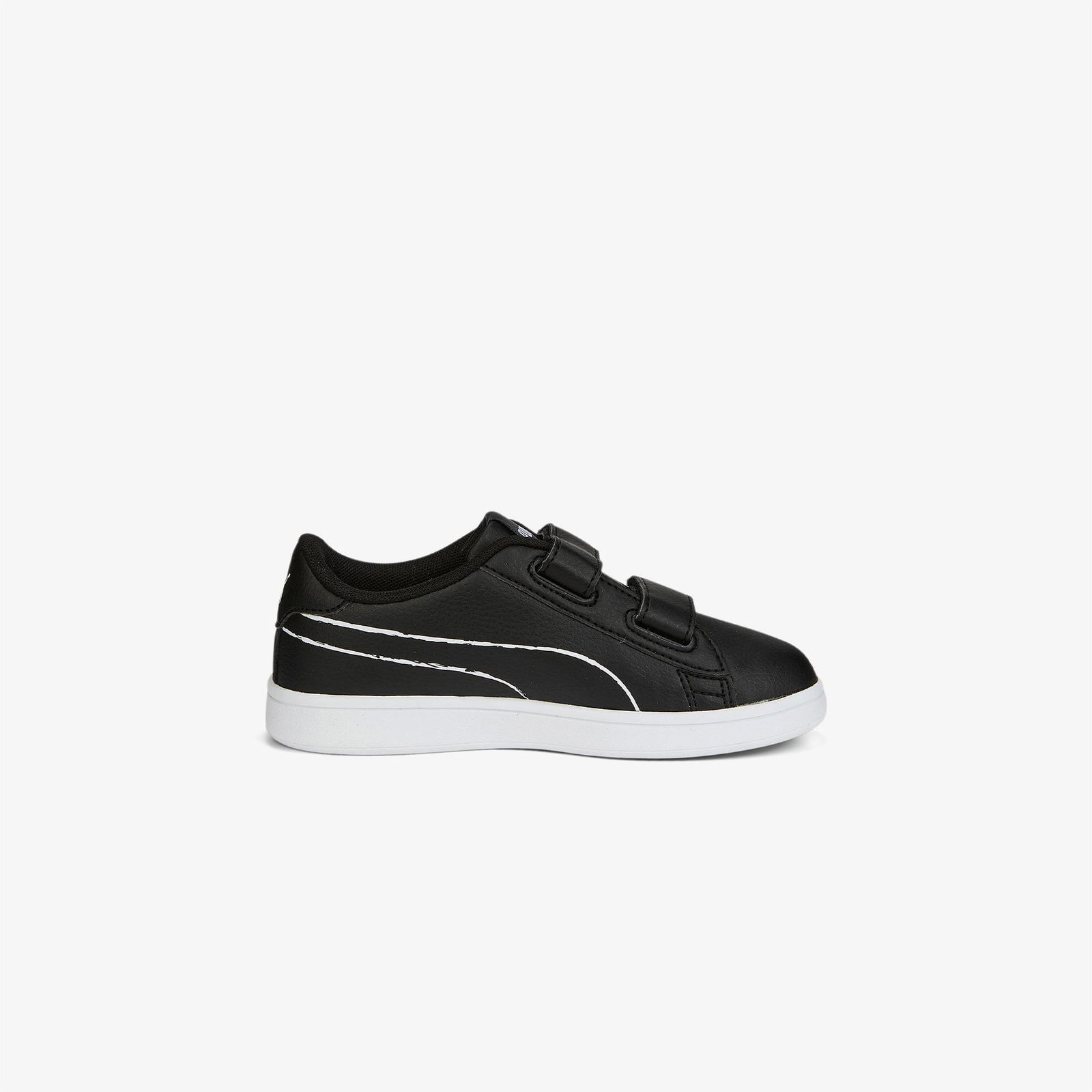 Puma Smash V2 Home School V Ps Çocuk Siyah Spor Ayakkabı