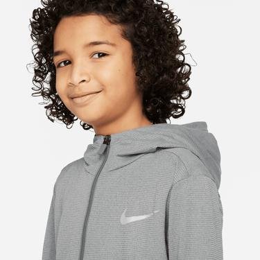  Nike Poly+ Full-Zip Hoodie Çocuk Gri Sweatshirt