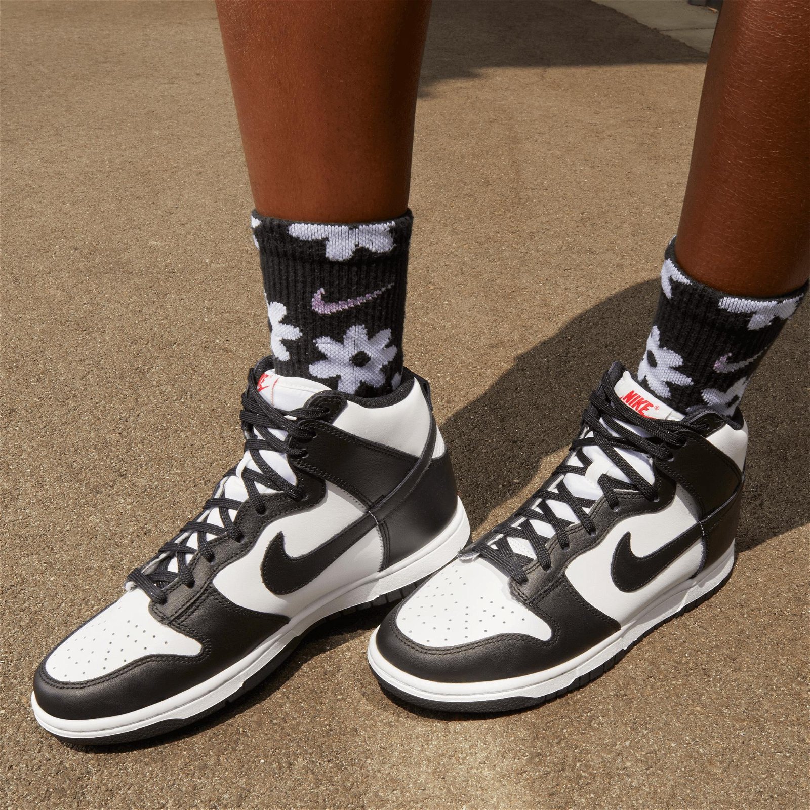 Nike Dunk High Panda Siyah Spor Ayakkabı