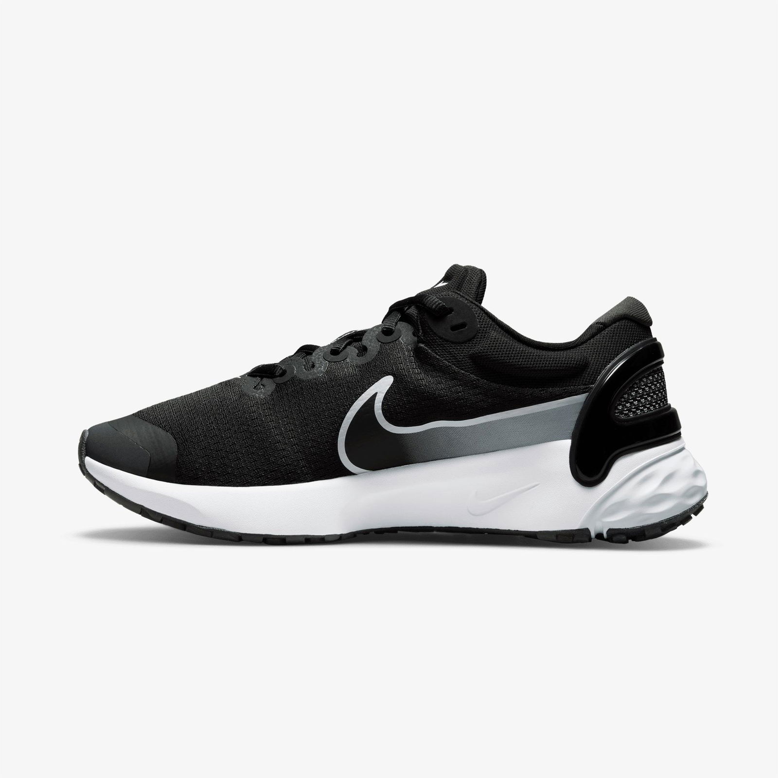 Nike Renew Run 3 Kadın Siyah Spor Ayakkabı