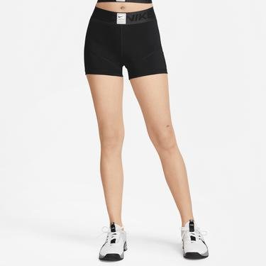  Nike Pro Dri-FIT Mr 3 İnç Grx Kadın Siyah Kısa Tayt
