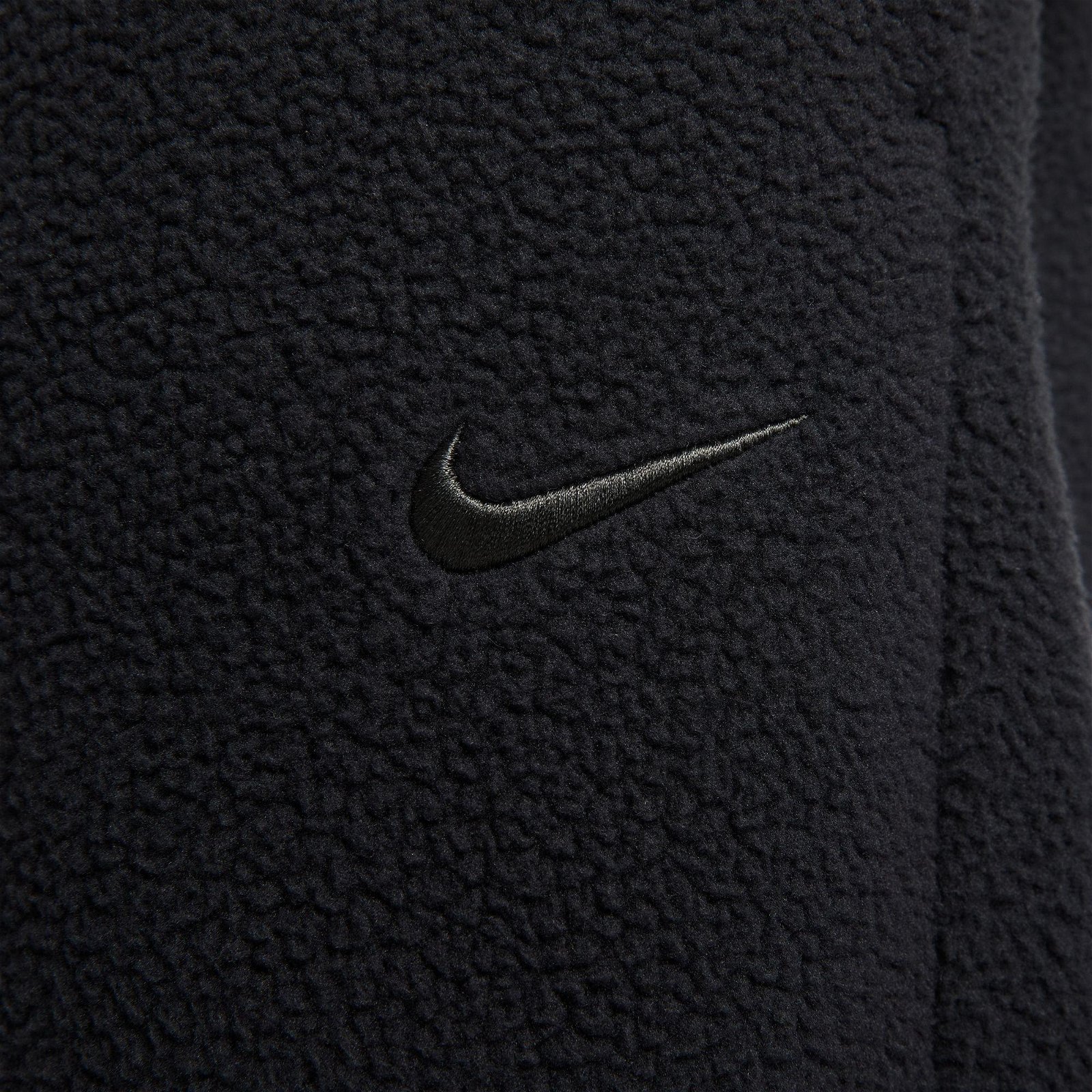 Nike Sportswear Plush Oversize Kadın Siyah Eşofman Altı