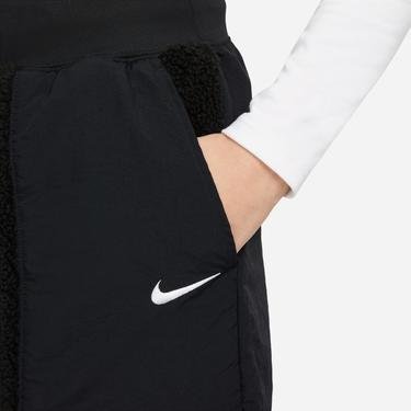  Nike Sportswear Essetial Woven High Rise Kadın Siyah Eşofman Altı