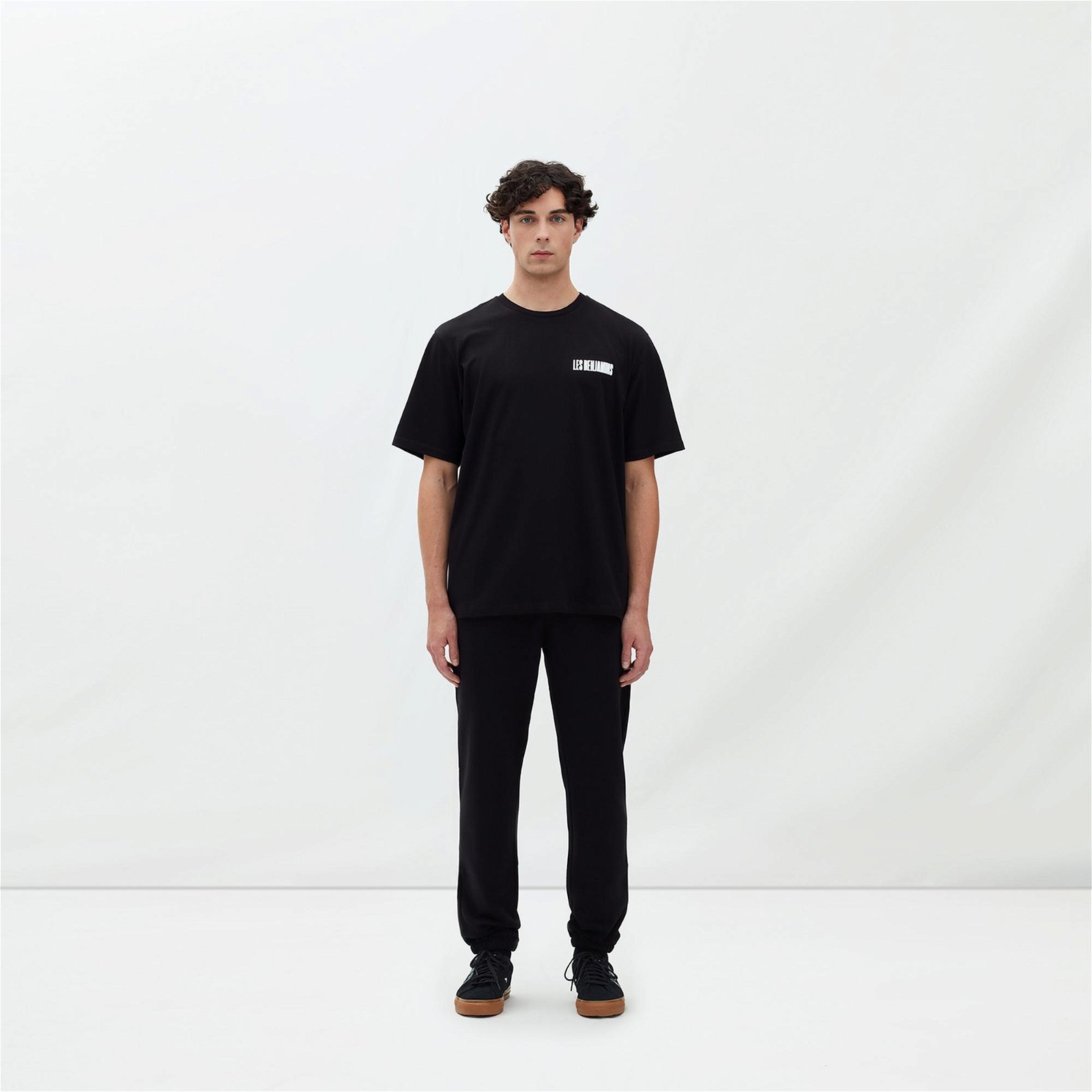 Les Benjamins Exclusives Erkek Siyah T-Shirt