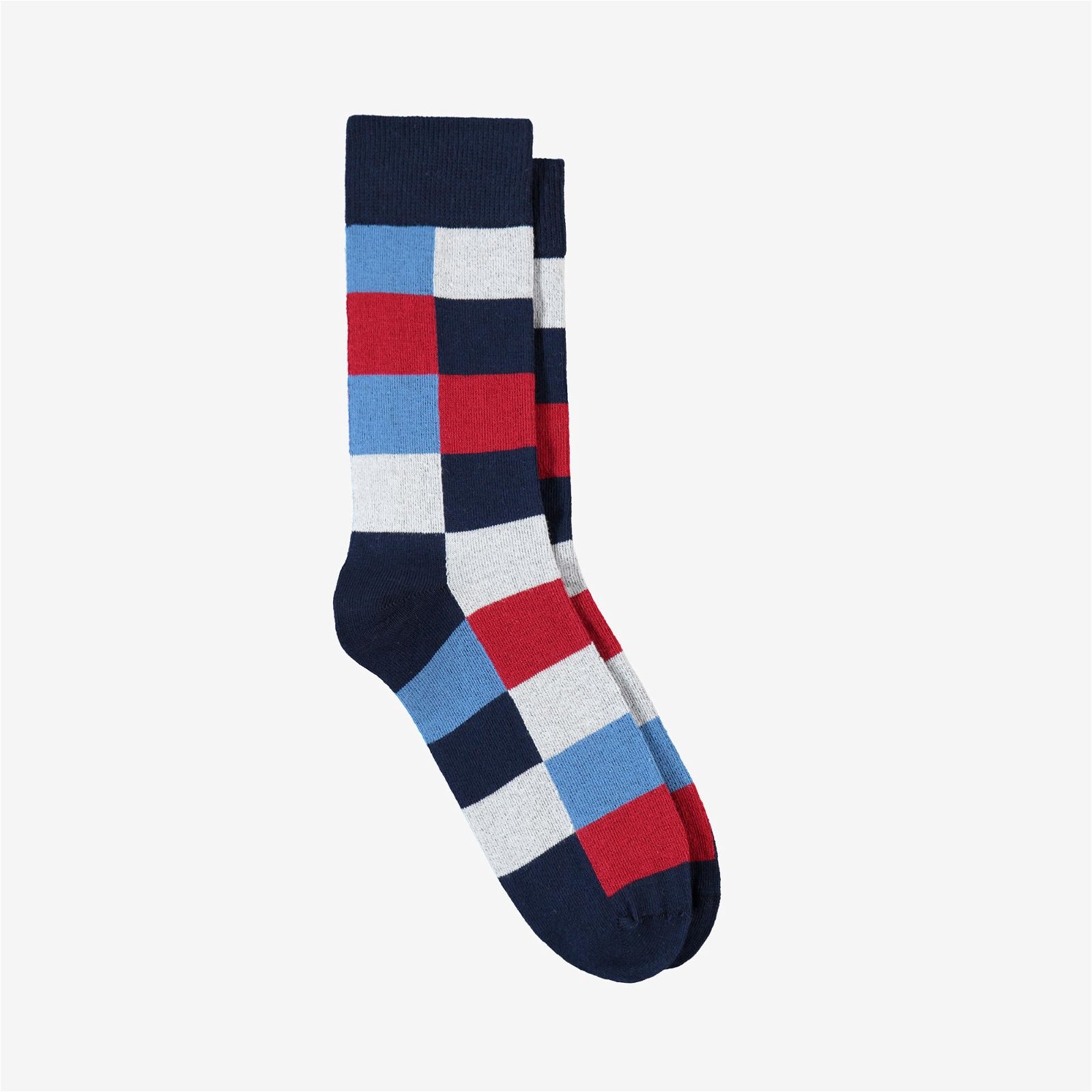The Socks Company Renkli Dama Desenli Erkek Renkli Çorap