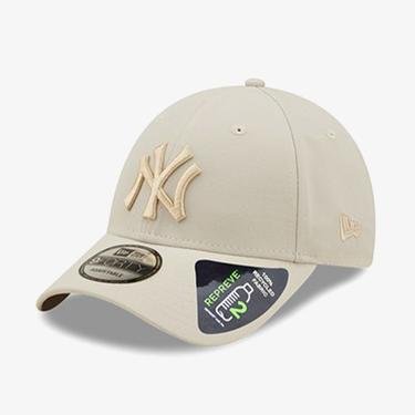  New Era New York Yankees Tonal 9FORTY Unisex Krem Şapka