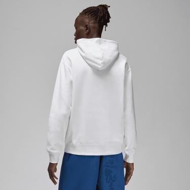  Jordan Essential Fleece Hoodie Erkek Beyaz Sweatshirt