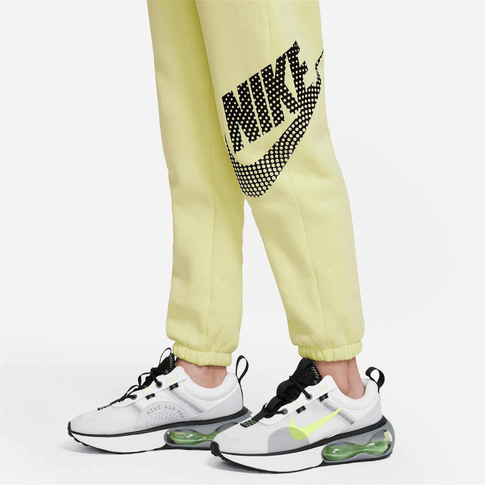 Nike Sportswear Fleece Oversize Dance Çocuk Yeşil Eşofman Altı