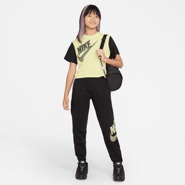  Nike Sportswear Fleece Oversize Dance Çocuk Siyah Eşofman Altı