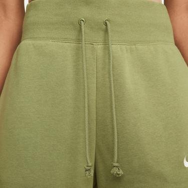  Nike Sportswear Phoenix Fleece High Rise Wide Kadın Yeşil Eşofman Altı