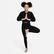 Nike Yoga Dri-FIT Fleece Çocuk Siyah Sweatshirt