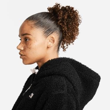  Nike Therma-FIT Cozy Full-Zip Hoodie Stmt Kadın Siyah Sweatshirt