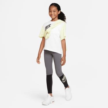  Nike Sportswear Favorites Hw Legging Dance Çocuk Gri Tayt