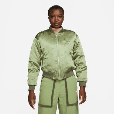  Nike Sportswear Air Bumber Kadın Yeşil Ceket