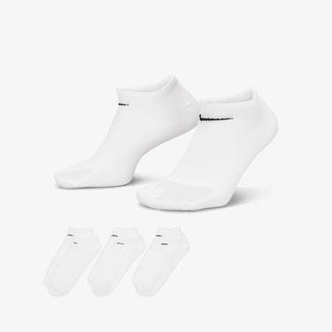  Nike Everyday Sportswear 3'lü 132 Unisex Beyaz Çorap