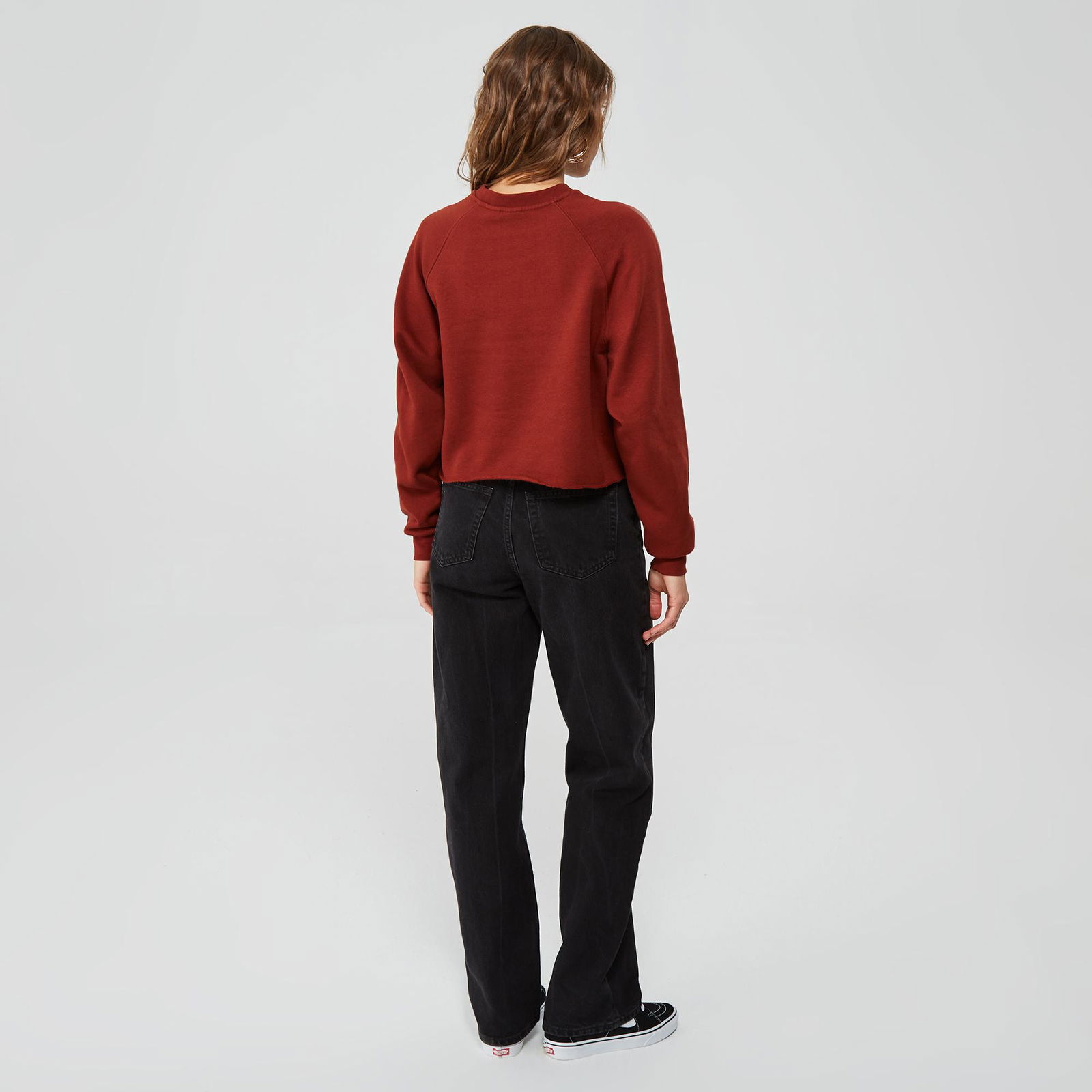 Levi's Laundry Day Raglan Crew Kadın Kırmızı Sweatshirt