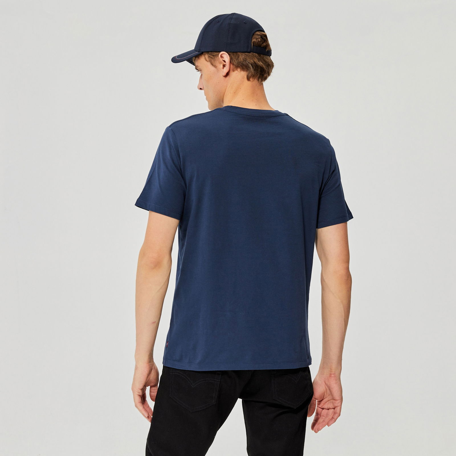 Levi's Graphic Setin Neck Erkek Mavi T-Shirt