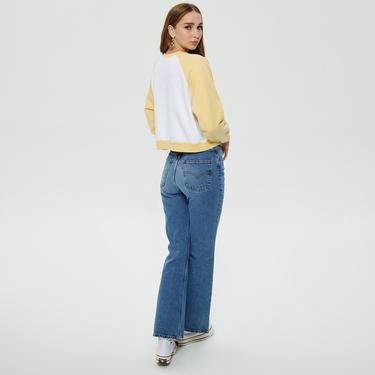  Levi's Vintage Raglan Crew Bw Sarı Kadın Sweatshirt