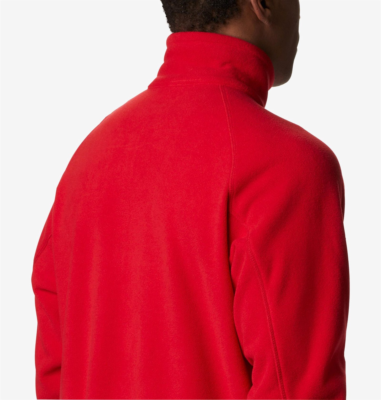 Columbia Fast Trek III Half Zip Fleece Erkek Kırmızı Polar Sweatshirt