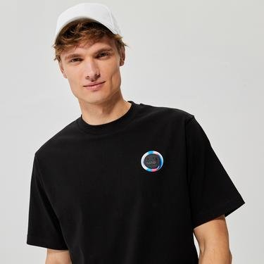 Ruck&Maul Casual Sportswear Erkek Siyah T-Shirt
