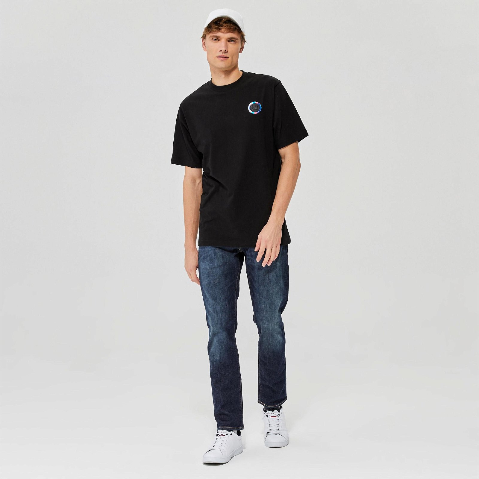 Ruck&Maul Casual Sportswear Erkek Siyah T-Shirt