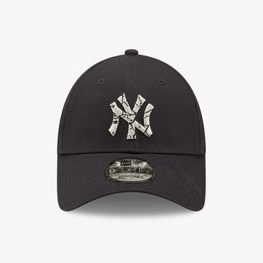  New York Yankees Marble Infill Navy 9FORTY Unisex Siyah Şapka