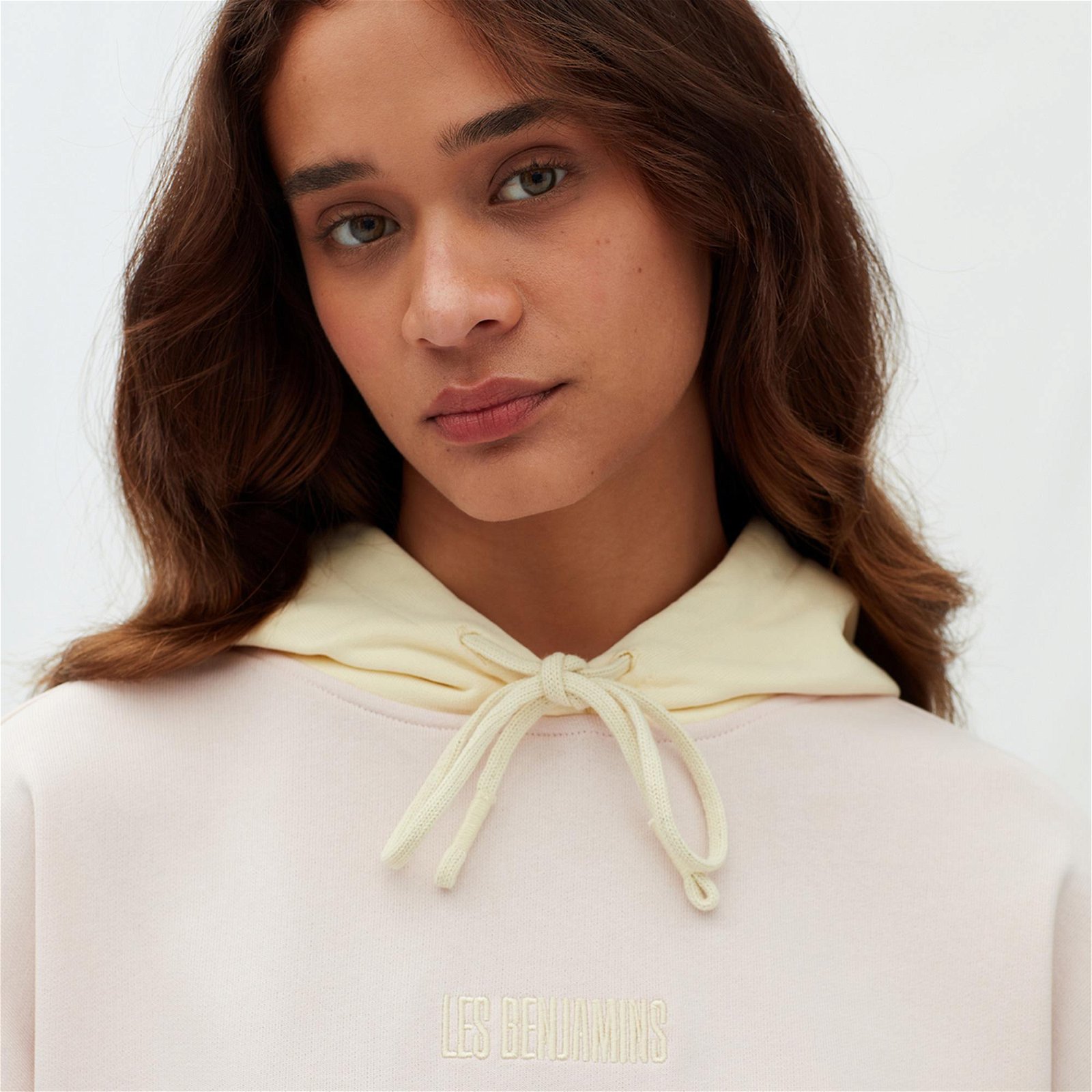 Les Benjamins Essentials Kadın Renkli Hoodie Sweatshirt