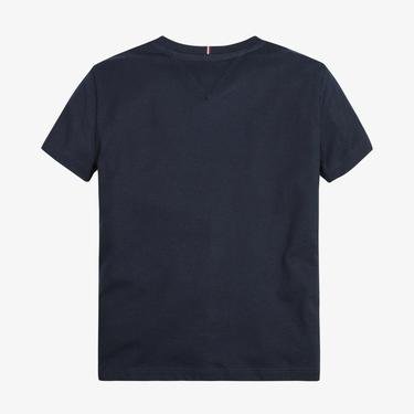  Tommy Hilfiger Foil Graphic Çocuk Mavi T-Shirt