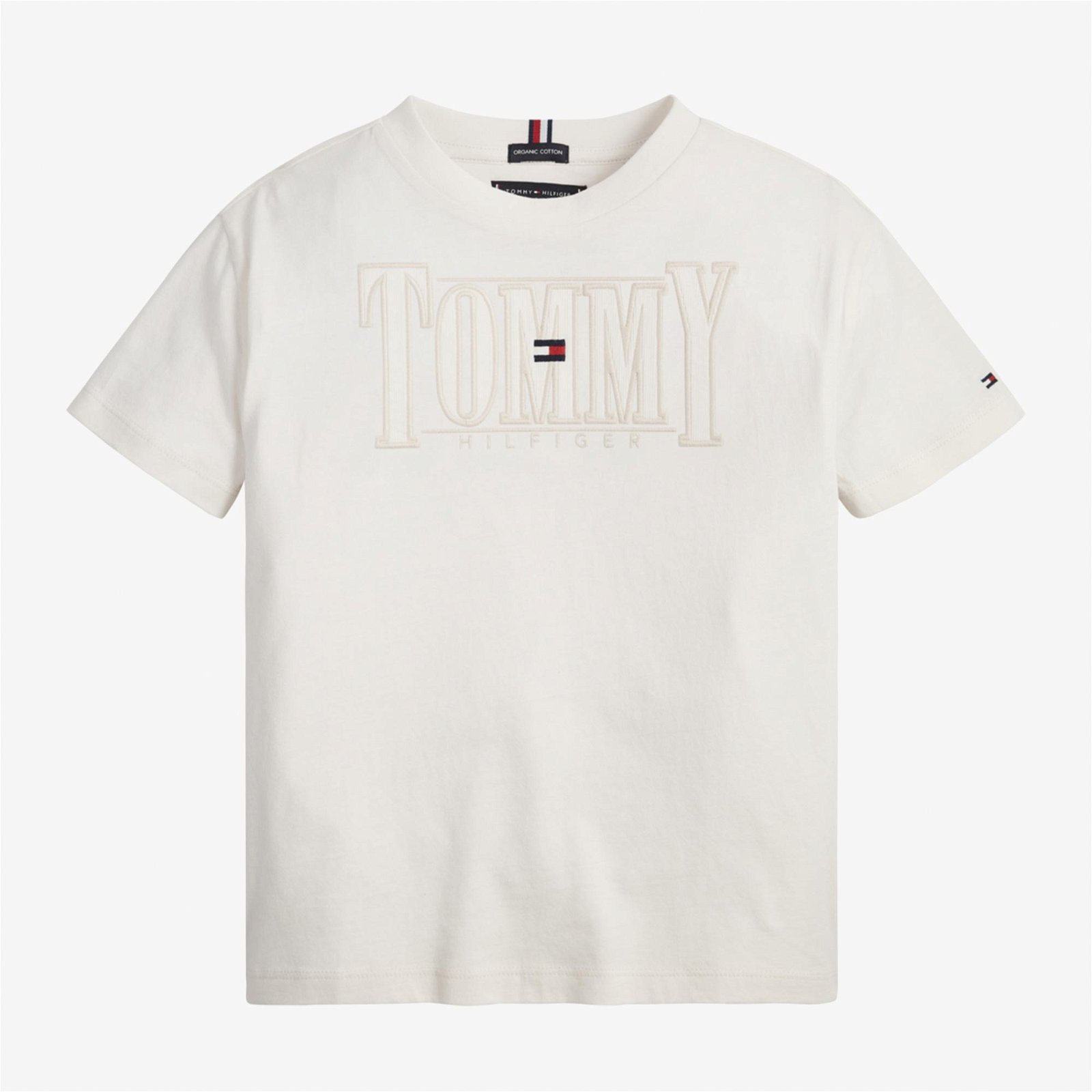 Tommy Hilfiger Cord Applique Çocuk Sarı T-Shirt