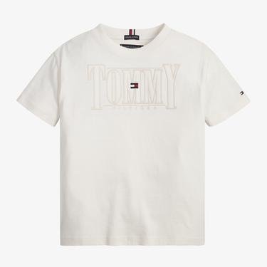  Tommy Hilfiger Cord Applique Çocuk Sarı T-Shirt