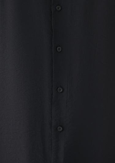  Mavi Kısa Kollu Siyah Gömlek Regular Fit / Normal Kesim 0210315-900