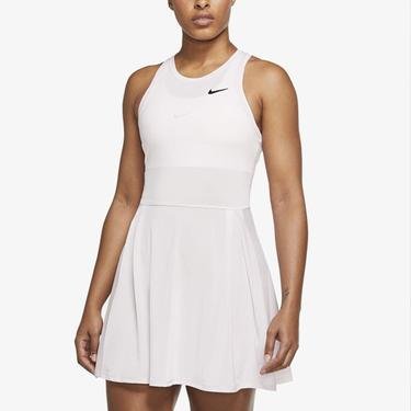  Nike Court Dri-Fit Advantage Kadın Beyaz Elbise