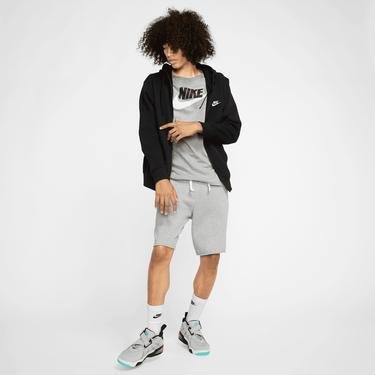  Nike Sportswear Club Hoodie Fz Bb Erkek Siyah Sweatshirt