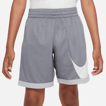  Nike Dri-FIT Hbr Basketball Çocuk Gri Şort