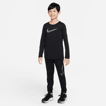  Nike Dri-FIT Hbr Ls Top Çocuk Siyah Sweatshirt