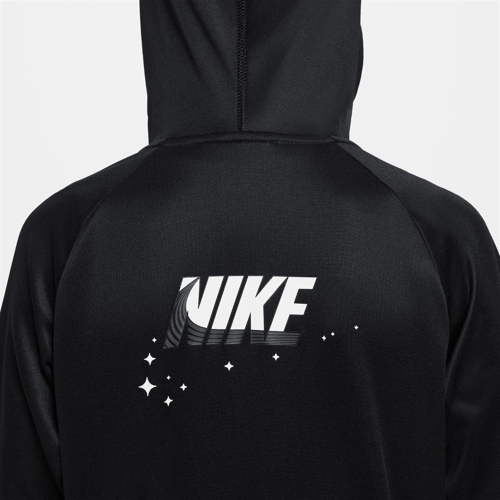 Nike Therma-FIT Hoodie Full-Zip 1 Çocuk Siyah Sweatshirt