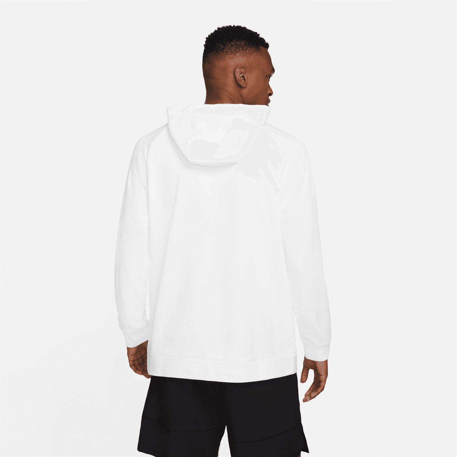 Nike Dri-FIT Hoodie Swoosh Erkek Beyaz Sweatshirt