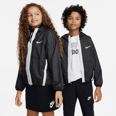  Nike Woven Genç Siyah Ceket