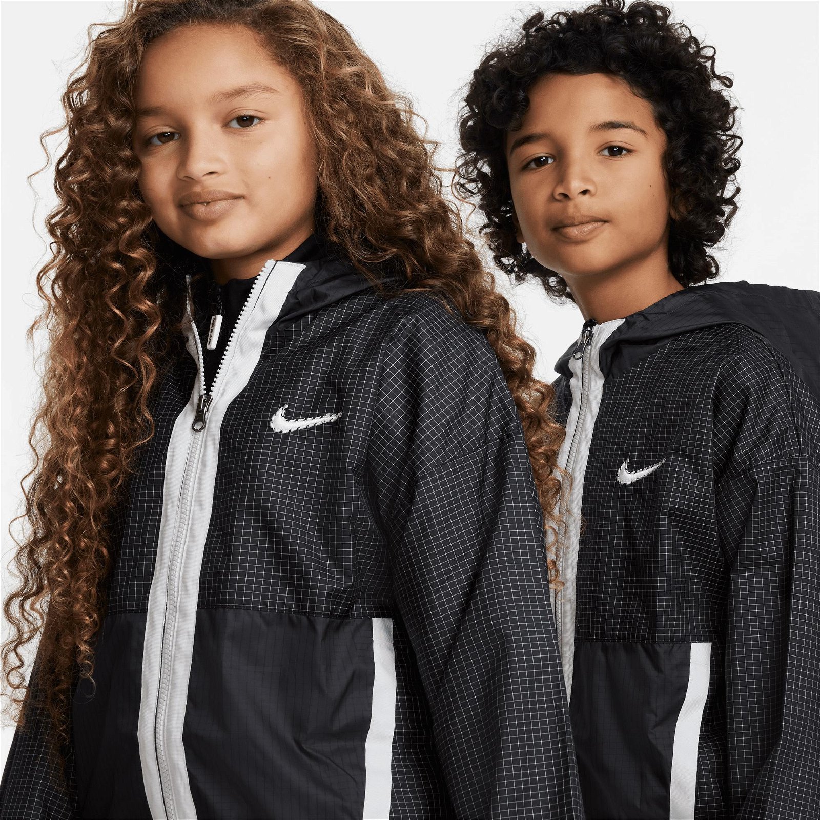 Nike Woven Genç Siyah Ceket