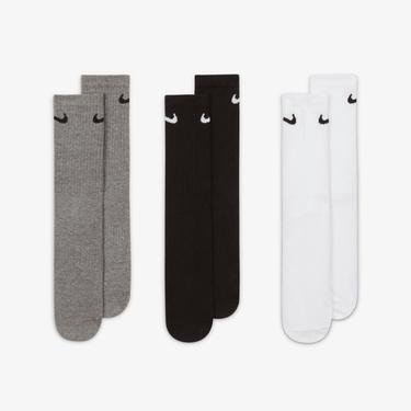  Nike Everyday Crew 3'lü Erkek Renkli Çorap