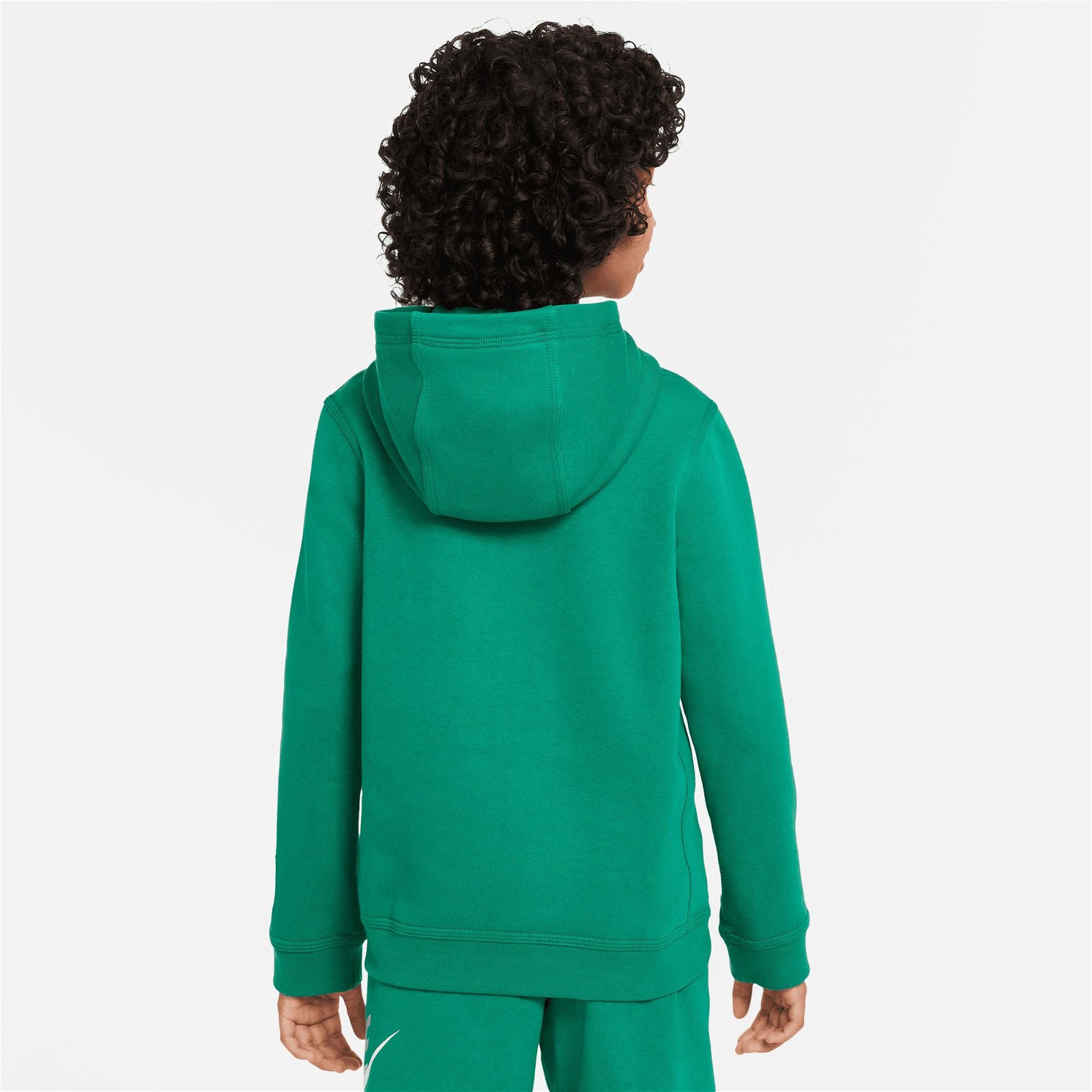 Nike Sportswear Hoodie Po Club Çocuk Yeşil Sweatshirt