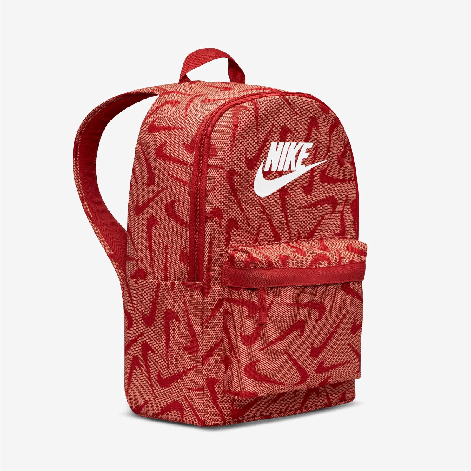 Nike Heritage Lenti Swoosh Unisex Kırmızı Sırt Çantası