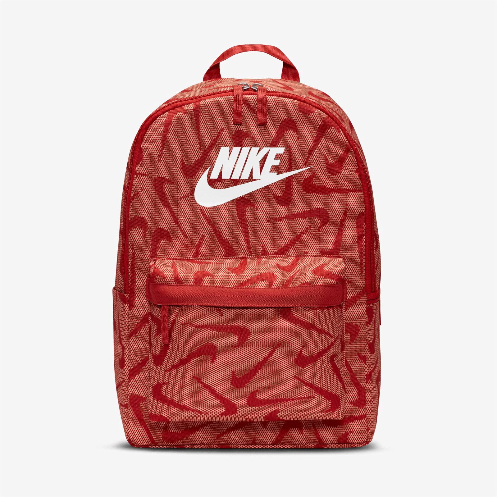 Nike Heritage Lenti Swoosh Unisex Kırmızı Sırt Çantası